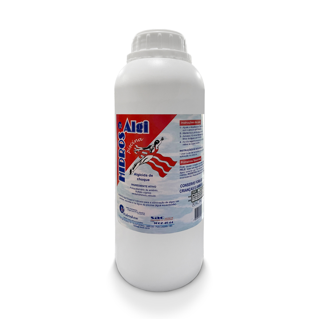 hidros algi algicida de choque 1lt